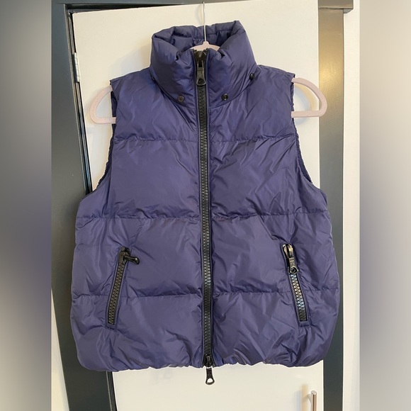 Moncler Down Vest with Detachable Fur Collar - Picture 4 of 10